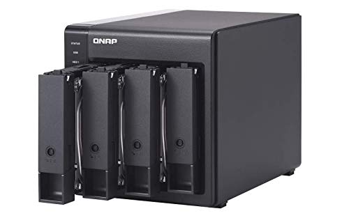 QNAP TR-004 4 Bay Desktop NAS Expansion - Optional Use as a Direct-Attached Storage Device