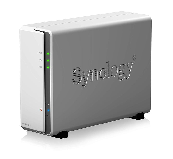Synology DS120j 1 Bay Desktop NAS Enclosure, Black