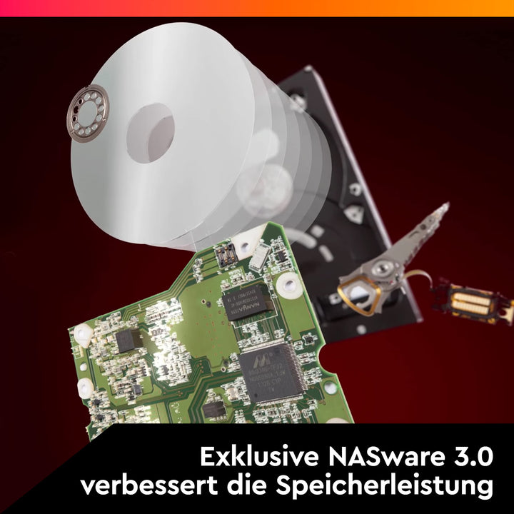 WD Red 3TB 3.5" NAS Interne Festplatte - 5400 RPM - WD30EFRX